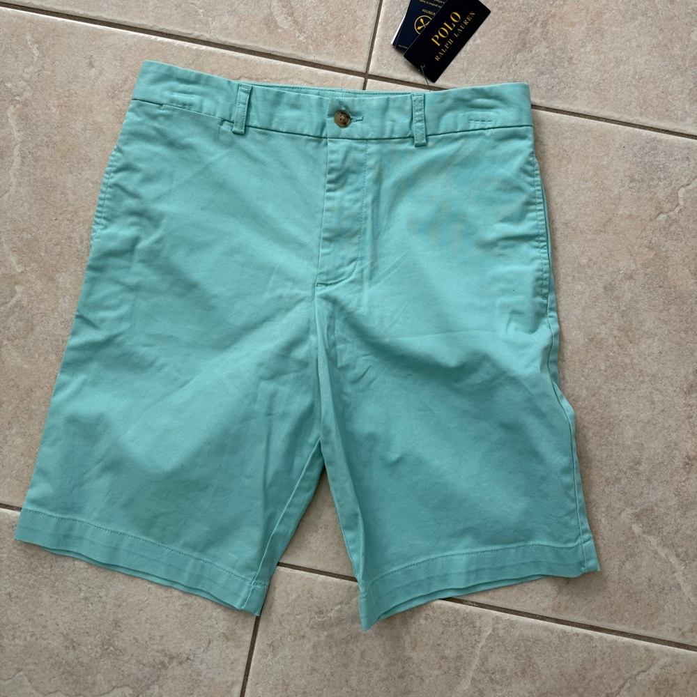 Polo Ralph Lauren blue Boys shorts nwt size 16